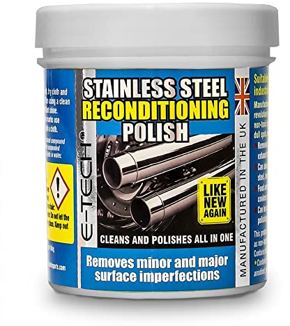E-TECH Stainless Steel Reconditioning Polish - 250ml