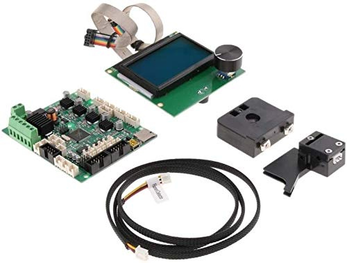 Greendhat Druckerteile 3D-Drucker Upgrade Kits Sets mit LCD Display & Mainboard & Motorkabel für CR-10S