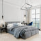 Jana Polsterbett 160×200 mit bettlkasten und lattenrost NELA HLR-22 Grau Velours