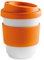 KAHLA fillit Becher 0,27 l sunset orange To Go Becher aus Porzellan