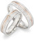 123traumringe Eheringe in 925 Silber I Partnerringe mit Etui & Gravur I Damenring mit 1 Brillant I Ringgröße 50-62 mm / 54-72 mm I Hochwertige Verlobungsringe in 5 mm Breite & 1,5 mm Stärke I P44