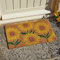 Garden Mile Large Coir Doormat 75 x 45cm - Durable Indoor Coir Door Mat - Outdoor Door Mats - Elegant Door Mats For Your Entrances - Non Slip Backing (Sunflowers)