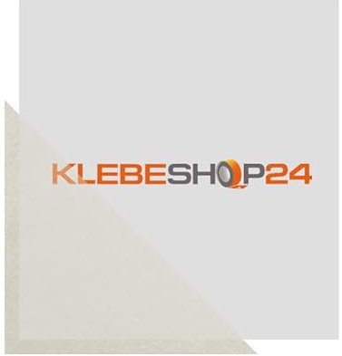 KLEBESHOP24 Dreiecktaschen selbstklebend aus Papier | Durchscheinend | 100 x 100 mm / 10 x 10 cm | Diagonale offen / 20 Stück