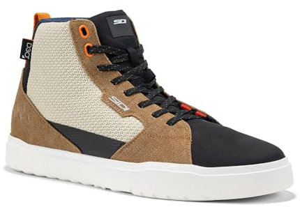 Sidi Arx Air Castain Bronze Motorradschuhe CE Canvas Leder Fortex D3O Schutz, 41