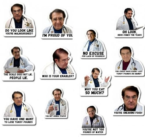 12pcs Dr Now Magnets Fridge,Funny Kitchen Fridge Magnet,Cute Di/et Magnet Fridge,Do/ctor Now Magnets for Refrigerator,Strong Fridge Magnet,Multifunctional Refrigerator Magnet,Motivational Di/et Helper