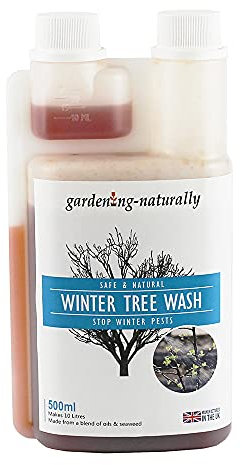 Winter Tree Wash For Fruit Trees Protects Trees Against Insect Pests Aphid Eggs Winter Moth 500ml Makes 10 Litres
