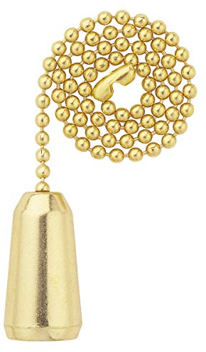 Westinghouse 77005 Polished Brass Teardrop Pull Chain