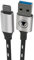 Snakebyte PS5 CHARGE & DATA CABLE 5 - USB 3.2 Typ C Kabel, Typ C Ladekabel und Datenkabel, Aufladen von PlayStation 5 DualSense Controller, komp. mit Xbox Series X, Samsung, Huawei, uvm. - PS5-Design