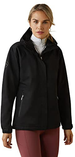 ARIAT Damen Spectator Waterproof Jacket Mantel, Schwarz, XXL