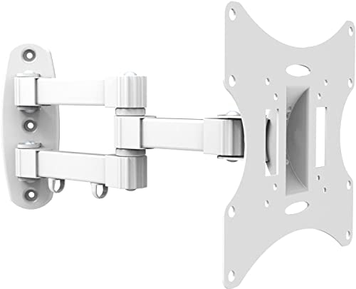 conecto Wandhalterung für TV Geräte/Monitore mit 58-107cm (23-42), VESA 200x200, neigbar: +/-20°, schwenkbar: +/-90°, Wandabstand: 10-39,3 cm, Traglast max: 30kg, weiß, SA-CC50254-V2