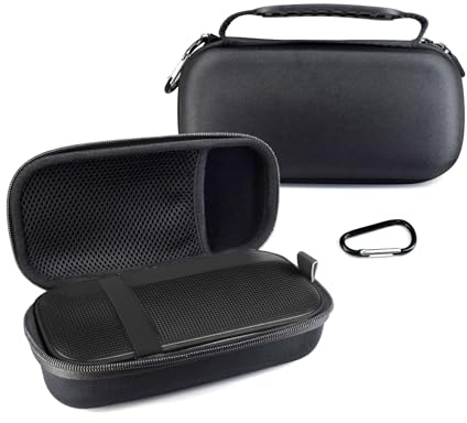 Carrying Case for Bose SoundLink Flex Speaker,Portable Travel Hard Case for Bose SoundLink Flex Speaker Storage Bag(Black)