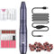 Weiyi Nagelfräser,Fräser für Gelnägel,Elektrische Nagelfeile für Gelnägel Acrylnägel Kallus Entfernen, 20000 PRM USB Professionell Einstellbarer Geschwindigkeit, 11 In 1 Maniküre Pediküre Set