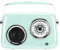 Vintage Radio Retro Radio Bluetooth Speaker, Portable Digital Radio, Handheld HiFi Stereo Sound Cute Old Fashion Style Radio Speaker for Party Outdoor (Mint Green)
