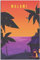 cgltd Leinwand Poster Malawi-Sonnenuntergang, Vintage-Reiseposter, Heimdekoration, Wandkunst, Wandgemälde, dekorative Gemälde Ungerahmt 50x75cm