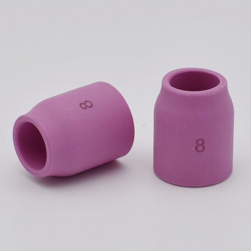 Lot de 10 verres à gaz conçus avec précision pour chalumeau de soudage TIG