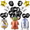 19PCS Birthday Party Decorations, Party Balloons Cartoon Foil Balloons, Latex Balloon Birthday Party Supplies for Kids Boys Girls