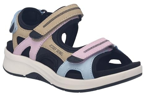 Josef Seibel Damen Klassische Sandalen Estelle.02,Weite G (Normal),Wechselfußbett