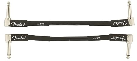 Fender PRO 6 CABLE BLK 2 PACK