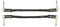 Fender PRO 6 CABLE BLK 2 PACK