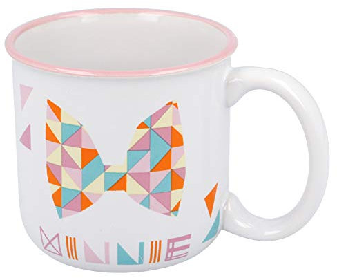 TAZA CERAMICA DESAYUNO 400 ML | EN CAJA REGALO MINNIE YOUNG ADULT