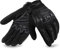 IRON JIA’S Guanti Moto Uomo Estivi Touch screen Leggero Impermeabile Traspirante Confortevole,Protezione a Guscio Duro Attrezzatura da Moto Resistente all'usura Motociclismo e alpinismo Nero-M