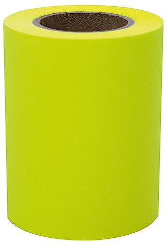 RNKVERLAG CT1926 - Rotolo supplementare di foglietti adesivi per dispenser CT1906, 60 mm x 10 m, giallo brillante, 1 pz.