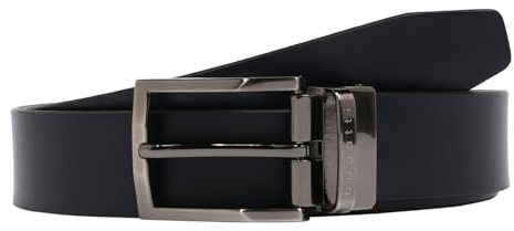 bugatti Men´s Reversable Belt 3.5 W95 Multi Dark Blue - kürzbar