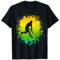 Floorballspieler Design Kinder Unihockey Floorball T-Shirt