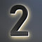 Numeri Civici, Numeri Civici Retroilluminati A LED, Numeri Civici Moderni Illuminati, Numeri Civici Illuminati Per Esterno.,2