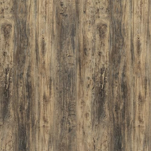 Abyssaly Vinilo Adhesivo Muebles Madera, Vinilos para Muebles Marron, Papel Adhesivo para Autoadhesivo Impermeable Decorativo Cocina, Encimera, Mesa 40cm X 300cm