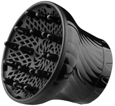 Suoumwa Haartrocknerhaube mit Universeller Schnittstelle für Friseursalons, zum Föhnen Von Lockigem Haar, Styling, Haartrocknerteile, Schwarz