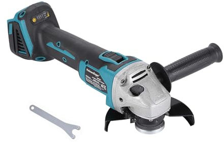 Cordless Angle Grinder for Makita 18V Battery(Not Included),4-1/2-Inch High-Power Angle Grinder for Metal,Tile Cutting and Grinding