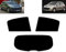 Film Solaire Prédécoupé Teinté pour-Peugeot 207 5-Portes 2007-2011 Vitres Arrière & Lunette (50% Noir Fumé Léger)
