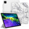 FINTIE Custodia per iPad Pro 11 2020/2018 con Pencil Holder [Supporta la Carica di Pencil 2nd Gen], Sottile Leggero Semi-Trasparente Cover Case con Auto Sveglia/Sonno, Marble