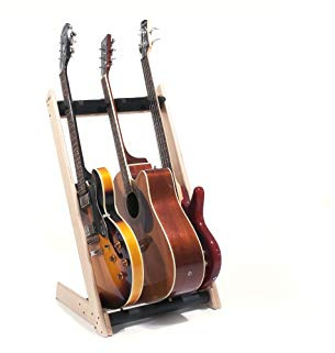 Ruach GR-3 - Portapacchi e supporto per chitarre e custodie a 3 vie, personalizzabile