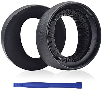 Aiivioll Cooling Gel Earpads Replacement for Sony Playstation 5 Pulse PS5 3D Wireless Headphones, Ear Cushions with Noise Isolation Foam and Ice Silk Fabric (Black)