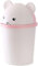Poubelle pour usage domestique, chambre d'enfant, séjour, seau à papier, grande capacité, avec couvercle, poubelle de cuisine, panier pour papier toilette de salle de bain (rose)