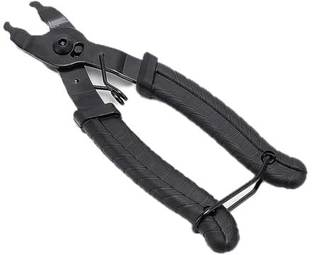 Foyscr 2 in 1 Portable Chain Link Removal Tool for 7/8/9/10/11 Speed Derailleur Chain Repair Tool, Remove Broken Link (Black)