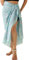THE ART BOX Pareo 100% algodón para mujer, traje de baño con estampado de bloques de mano indio, falda envolvente, falda envolvente para playa, salida de baño largo (73 x 43 pulgadas), verde menta,