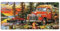 XXL Gaming Mauspad Auto 27.6x11.8in, verlängertes Mousepad, mit Motiv Schreibtischunterlage Bunte Wolken, Erweiterter Schreibtisch Schutz, Verbessert und Geschwindigkeit Gaming Mauspads N1-204