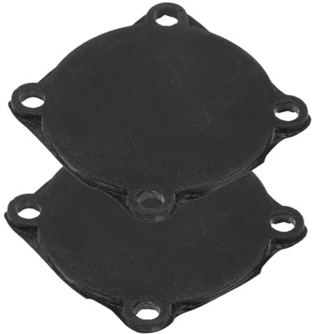 Alipis 2Pièces Lot de Coussins Caoutchouc pour Interrupteur de Compresseur Joints Étanches Forme de Tortue pour Accessoires de Compresseur à Air Matériau et Contrôle Automatique de Pression
