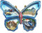 Wedare Magnet Souvenir Ungarn 3D Schmetterling Kühlschrankmagnet Tourist Souvenirs Aufkleber, Home & Küche Dekoration Ungarn Kühlschrankmagnet aus China