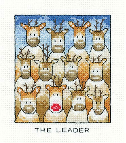 Heritage Crafts Cross Stitch Kit - The Leader