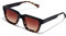 HAWKERS Sonnenbrille ONE UPTOWN Carey Black Terracota für Herren und Damen