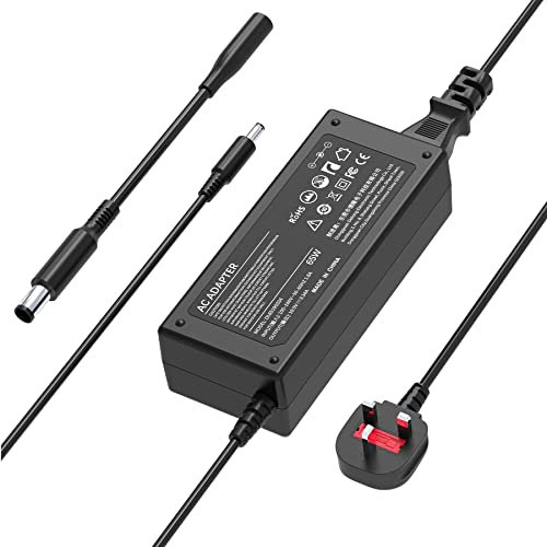 BIUBOTY Charger Compatible with Dell 65W Laptop Charger for Dell Inspiron 17 15 14 13 11 7000 5000 3000 3505 3793 N5110 5559 5567 Latitude 3410 3420 3510 3520 E5470 7390 7490 XPS 13 15 9343 9350 9360