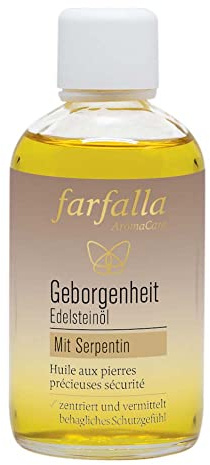 FARFALLA Edelsteinöl, Geborgenheit, mit Serpentin, 100ml (2er Pack)