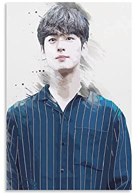 Leinwand Wandkunst Malerei 60X90cm Classic Singer Posters Cha Eun Woo 2 Family Bedroom Study Room Decor Posters Senza Cornice