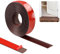 600cm×4cm Bande de seuil, bandes de garniture de porte de tapis,bande de séparation de porte de sol auto-adhésive, bande de garniture de bord(Grain de bois de chêne rouge)