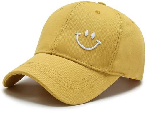 Baseball Cap Damen Herren Baumwolle,Baseball-Mütze Unisex Verstellbar Basecap Sonnenschutz Baseballkappen Sport Cap Sonnenhut für Sport Reisen Draußen