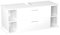 Garlivo GLA-120 Meuble sous-lavabo de salle de bain, blanc, avec tiroirs, largeur : 120 cm, fermeture amortie, push-to-open, Tip-On, suspendu